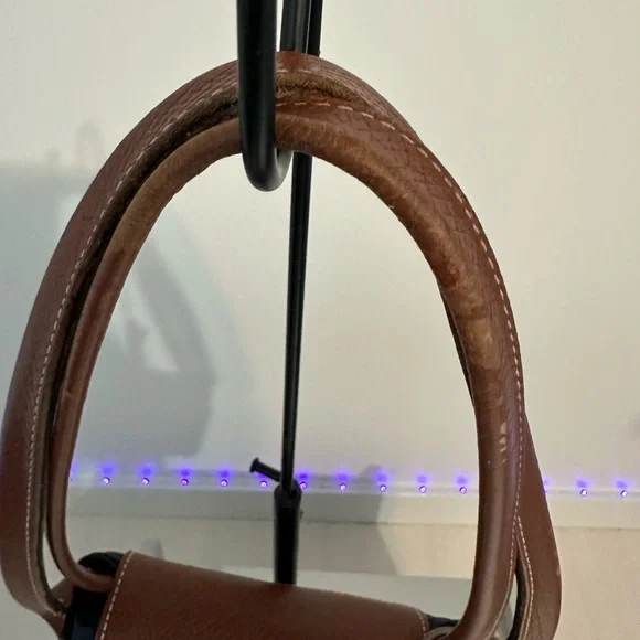 Longchamp Navy and Brown Tote Bag - Picture 12 of 16